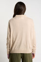 Pull col rond 100% Cachemire MAPOUPETTE Beige chiné - vue 4