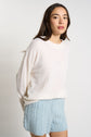 Pull col rond 100% Cachemire MAPOUPETTE Milk - vue 2