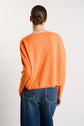 Pull col bateau court 100% Cachemire MONROE Orange fluo - vue 2