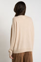 Pull col V en 100% Cachemire MAPOUPY Beige chiné - vue 3
