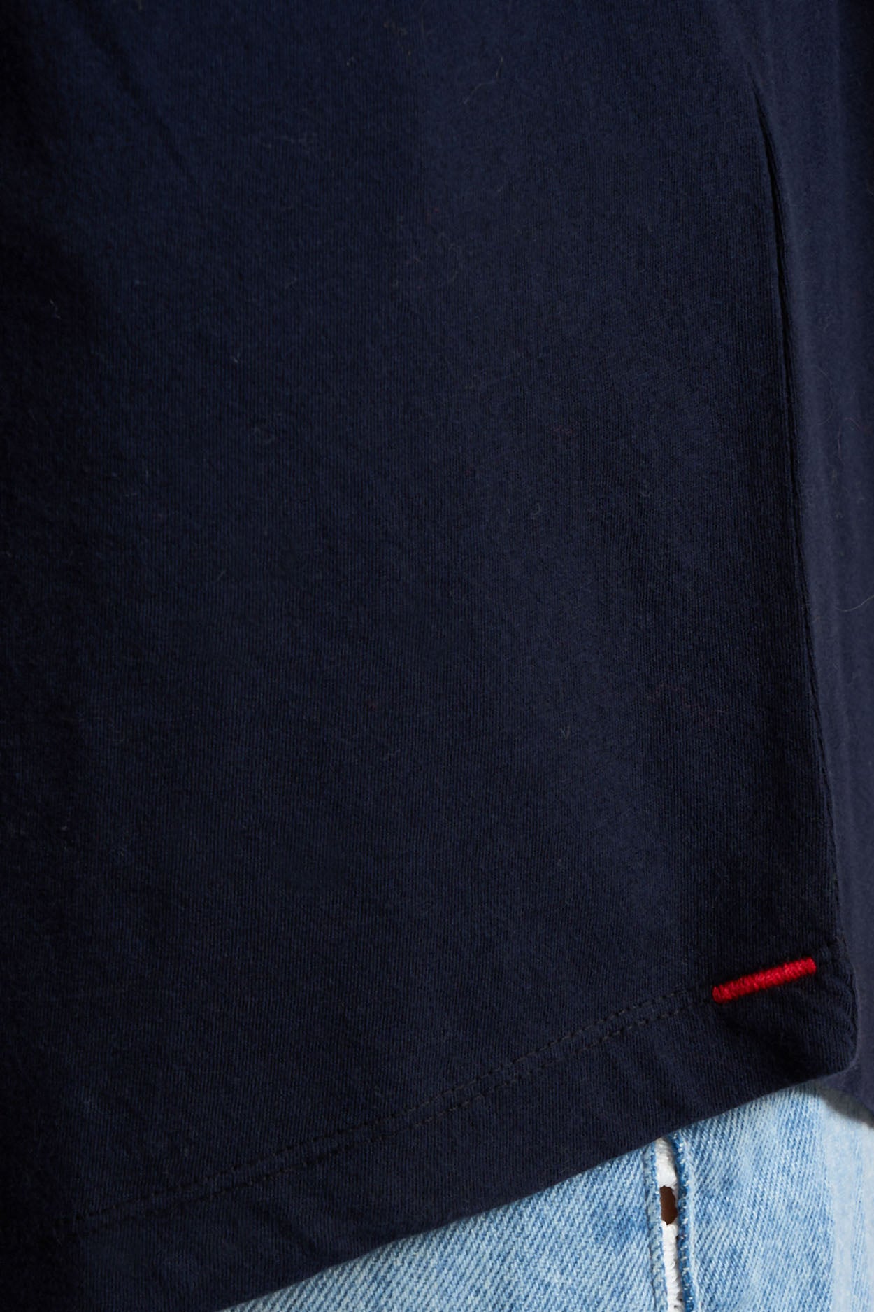 Débardeur col rond 100% Coton TAYLOR Marine - vue 4